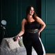 Хула-хуп з тягарцем HMS Plus Size Set HHW12, чорний - зображення 12