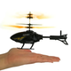 Вертолет на радиоуправлении Dynamic Helicopter аккумуляторный, управление браслетом на руке Черный с желтым (АК-5823) - изображение 9