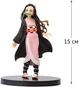 Фигурка из аниме Demon Slayer на подставке Недзуко Камадо 15 см, статуэтка коллекционная из ПВХ пластика из аниме Клинок рассекающий демонов - изображение 6