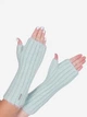 Митенки женские вязаные Malisa Сони 10-5018-DM-53 One Size Иний - изображение 1