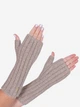 Митенки женские вязаные Malisa Сони 10-5018-DM-29 One Size Верблюд - изображение 1