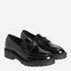 Loafersy damskie skórzane Calvin Klein Jeans YW0YW015030GT 37 Czarne (8720639183333) - obraz 2