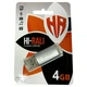 Флеш пам'ять 4Gb Hi-Rali Rocket Silver (53418) - зображення 1