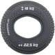 Эспандер кистевой силиконовый PowerPlay PP-4330 Hand Grip Loops Medium 18-22.5-36 кг Серый (PP_4330_Grey_(18-22.5kg)) - изображение 1