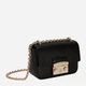 Сумка кросс-боди через плечо женская с натуральной кожи маленькая Furla Metropolis Mini Crossbody WB00828AX0733O6000 Черная (8050597258188) - изображение 4