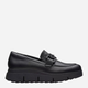 Loafersy damskie skórzane Clarks 26179806 39.5 Czarne (5063090433221) - obraz 1