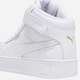 Sneakersy damskie za kostkę Puma Carina Street Mid 392337-01 36 Białe (4099683275610) - obraz 7