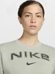 Свитшот на флисе женский Nike W Nsw Phnx Flc Std Logo Crew HM9754-370 S Зеленый (197599700883) - изображение 6
