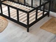 Детская деревянная кровать Монтессори BUSY WOOD на ножках Модель 10, Размер 160х80 см, Черный - изображение 10
