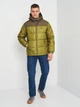 Пуховик Converse Woven Down Jkt Olive 10025252-372 XL - изображение 3