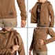 Женская флисовая куртка Helikon-Tex Cumulus - Heavy Fleece Coyote brown XS (H2115-11/XSR) - изображение 4