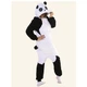 Пижама женская кигуруми Kigurumi Панда размер M (155-165 см) Бело-черная - изображение 4