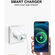Мережевий зарядний пристрій WUW C178 PD20W Type-C White - изображение 3