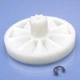 Шестерня мясорубки Braun Power Plus G1300, G1500, G3000, G1100 большая предохранительная белая - изображение 6