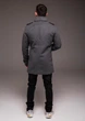 Пальто кашемировое R.A. Shoulder Straps Gray M серое 1679-M - изображение 5