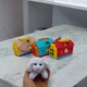 Мʼяка іграшка Песик з переноскою (блакитна) MIC DR5120 - зображення 2