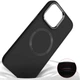 TPU чохол Bonbon Metal Style with MagSafe для Apple iPhone 15 (6.1") Чорний / Black - изображение 2