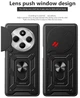Чохол Camshield з кільцем-підставкою на Poco C75 / (black) - зображення 2