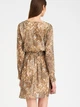 Плаття жіноче коротке Greenpoint SUK5440041W22ANM09 34 Пісочне (5903245341011) - зображення 2