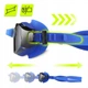 Очки для плавания TSUNAMI Anti-Fog 3 в 1 чехол, беруши и зажим для носа Blue (P-5905973401784) - изображение 6