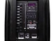Акустична переносна колонка ZXX-7575/8163 60Вт 12« 80х39х33см USB/SD/FM/BT/TWS/2MIC Чорний - зображення 2