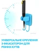 Портативный душ с насосом на аккумуляторе 9000 mAh, VoltShower - походный переносной душ для дачи и туризма, улучшенный аккумулятор (700135) - изображение 7