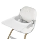 Стульчик для кормления Lionelo DALIA GREY STONE NATURAL - изображение 3