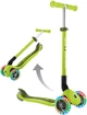 Самокат Globber Primo Foldable Lights колеса с подсветкой до 50 кг 3+ Зеленый (432-106-3) - изображение 9