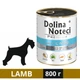 Вологий корм Dolina Noteci Premium для собак з ягням 800 г (5902921300045) - зображення 1
