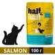 Влажный корм Half&Half для кошек с лососем в желе 100 г (4820261920901) - изображение 1
