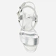 Женские босоножки Karl Lagerfeld 630512132 37 (6.5) 23.6 см Серебристые (1159815780) - изображение 3