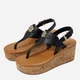 Женские босоножки Tommy Hilfiger 538446991 42 (10) 27 см Черные (1159815824) - изображение 2