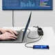 Сетевое зарядное устройство Baseus 100W EU GaN3 Pro Desktop Powerstrip AC+ 2x Type-C + 2x USB Type-A + кабель Type-C to Type-C 100W 20V/5A 1m Black (PSZM000401) Fast Qiuck Charger QC4.0+PD CCGAN100-1ACE - изображение 8