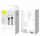 Кабель Baseus CoolPlay Series Fast Charging Cable Type-C to Lightning 20W 1m CAKW000001 Black - изображение 5