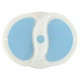 Диск здоровья массажный с магнитами SP-Sport 0913 размер 35х27см White-Blue - изображение 2