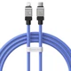 Кабель Baseus CoolPlay Series Fast Charging Cable Type-C to Lightning 20W 2m CAKW000103 Blue - изображение 1