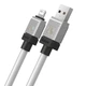 Кабель Baseus CoolPlay Series Fast Charging Cable USB to Lightning 2.4A 2m CAKW000502 White - изображение 2