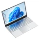 Ноутбук ADVEPRO Intel N95 15.6-дюймовий 16GB SSD 512GB миша килимок для миші Срібло фільми у відеочаті - изображение 9