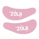 Патчи силиконовые многоразовые для глаз Zola розовые 1 пара - изображение 2