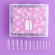 Верхние формы для наращивания Мягкий Квадрат DNKa Top Nail Forms Soft Square 120 шт - изображение 2