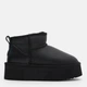 Женские угги низкие кожаные с мехом PRPY Maja PRFAS7704W 39 Черные (4871161026040) - изображение 1