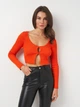 Свитер женский Zara 3646/861 L Оранжевый (03646008615043) - изображение 1