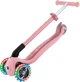 Самокат Globber Primo Foldable Lights колеса с подсветкой до 50 кг 3+ Пастельно-розовый (432-211-3) - изображение 7