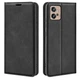 Чохол Taba Retro-Skin для Motorola Moto G32 книжка з візитівкою шкіра PU чорний - зображення 1