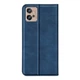 Чехол Taba Retro-Skin для Motorola Moto G32 книжка с визитницей кожа PU синий - изображение 4