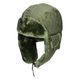 Шапка-ушанка MIL-TEC MA1 Pilot Fur Hat Оливковая XL - изображение 7