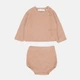 Комплект (футболка+шорты) для девочек Zara 2209/526 68 см Brown (02209526942063) - изображение 1