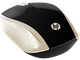 Беспроводная мышка HP 200 Silk Gold Wireless Mouse 3 кН 1000 dpi Black-Gold (2HU83AA) - изображение 2