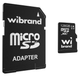 Карта пам'яті Wibrand microSDXC 128GB Class 10 UHS-I U3 + SD адаптер (WICDHU3/128GB-A) - изображение 1
