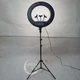 Кольцевая LED лампа Ring Light RL-21T для селфи 54см на 3 телефона,пультом ДУ,штатитвом и сумкой-чехлом -LSRT-54. - изображение 6
